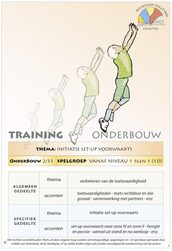 Startpagina OB 2:35 initiatie set-up voorwaarts